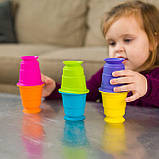 Розвиваючий набір для сортування Стаканчики на присоску (6 шт) від Fat Brain Toys, фото 7