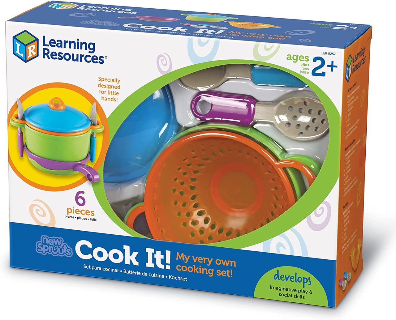 Розвиваючий набір Кухонний посуд (6 шт) від Learning Resources