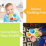 Сенсорно тактильна іграшка з силіконовими бульбашками, фото 8