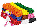 Набір для творчості Різнобарвні гнучкі палички, синельний дріт (100 шт) від Lakeshore, фото 2