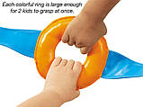 Тактильна стрічка для прогулянок з дітьми Різнобарвні кільця від Lakeshore (100-889), фото 2