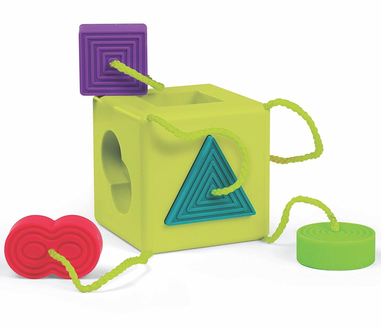 Сенсорно-тактильний Кубик від Fat Brain Toys