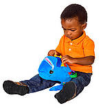 Тактильна іграшка Кит із застібками від Buckle Toys, фото 6