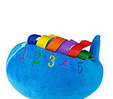 Тактильна іграшка Кит із застібками від Buckle Toys, фото 3