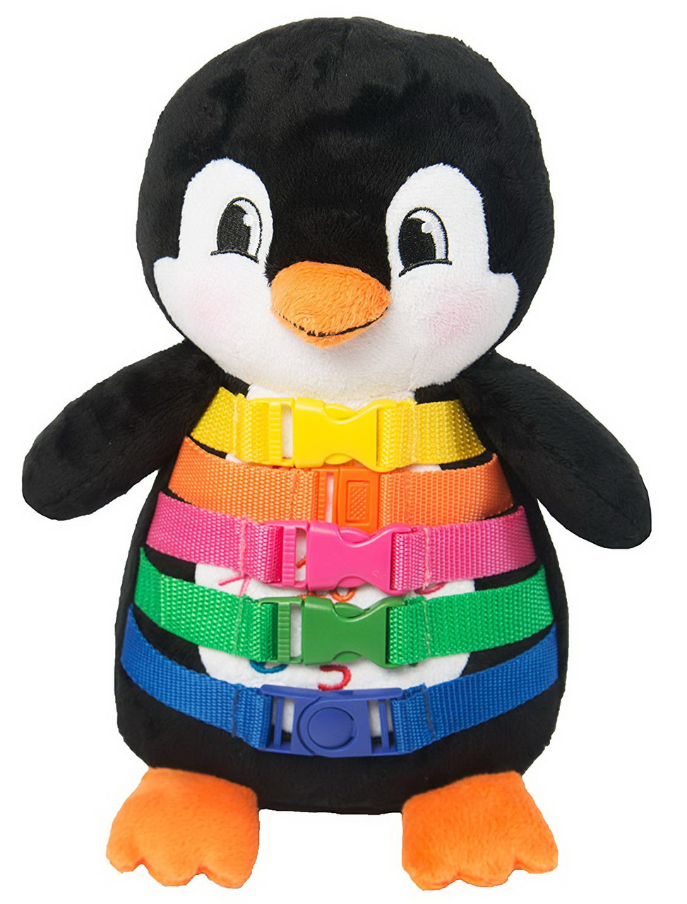 Тактильна іграшка Пінгвін з застібками від Buckle Toys