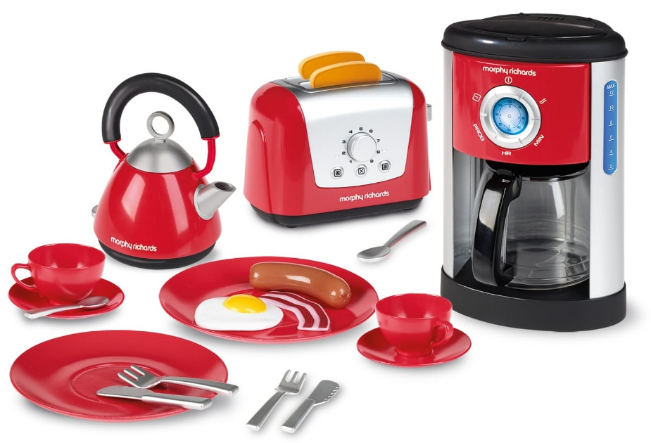 Розвиваючий набір кухонна техніка Morphy Richards з посудом від Casdon