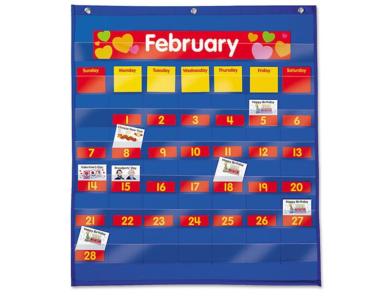 Розвиваючий набір Календар на місяць з картками (більше 50 шт) від Lakeshore
