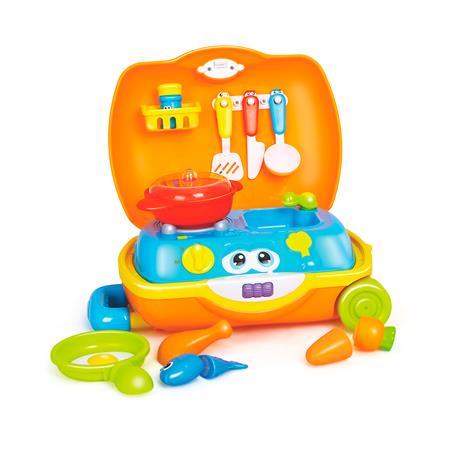 Розвиваючий ігровий набір Валіза кухаря від Hola Toys