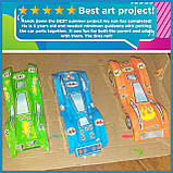 Творчий набір дерев'яні Гоночні машинки (3 шт) від Made By Me, фото 3