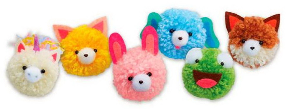 Набір для творчості Помпони (6 шт) від 4M, фото 1