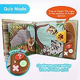 Розвиваюча іграшка інтерактивна книжка Тварини (англійська мова) від BEST LEARNING, фото 7