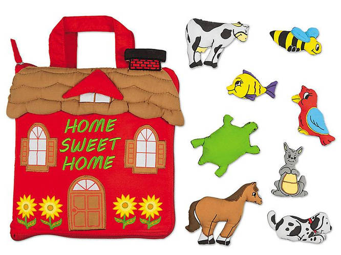 Развивающая книга Домик с животными от Lakeshore, цена 2750 грн — Prom ...