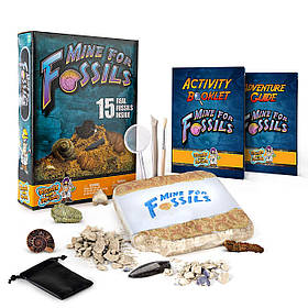 Науковий STEM набір 15 доісторичних скам'янілостей від Discover with Dr. Cool
