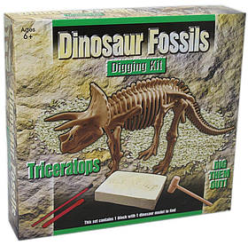 Науковий STEM набір Тріцератопс