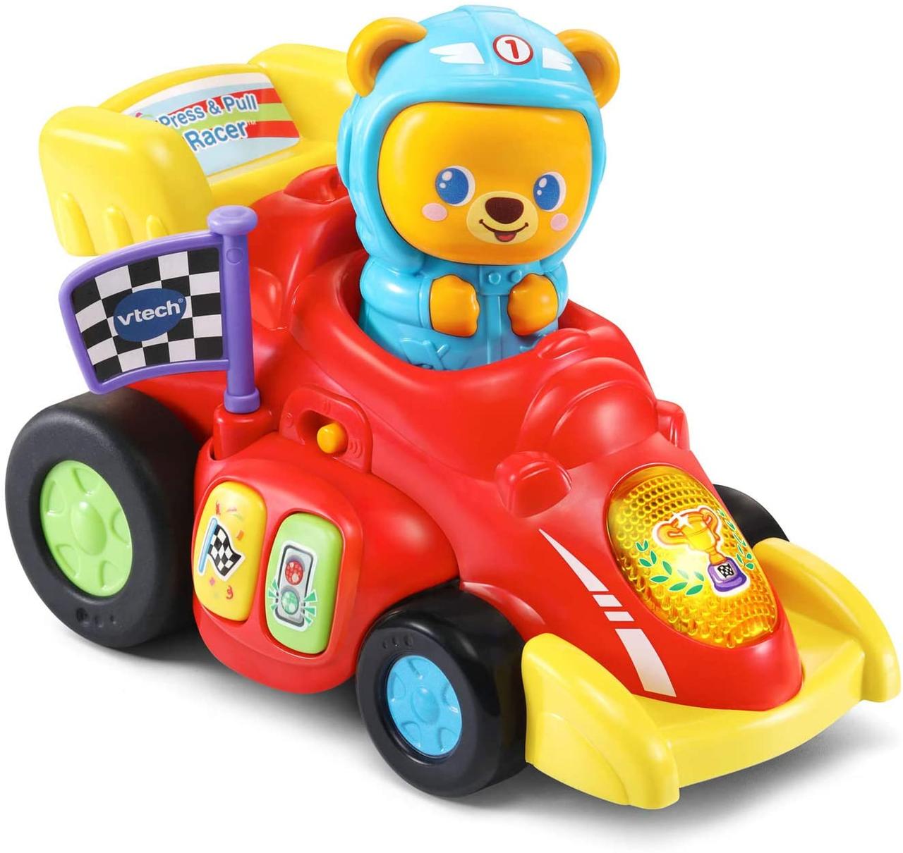 Розвиваюча іграшка Ведмедик на гоночній машинці від VTech