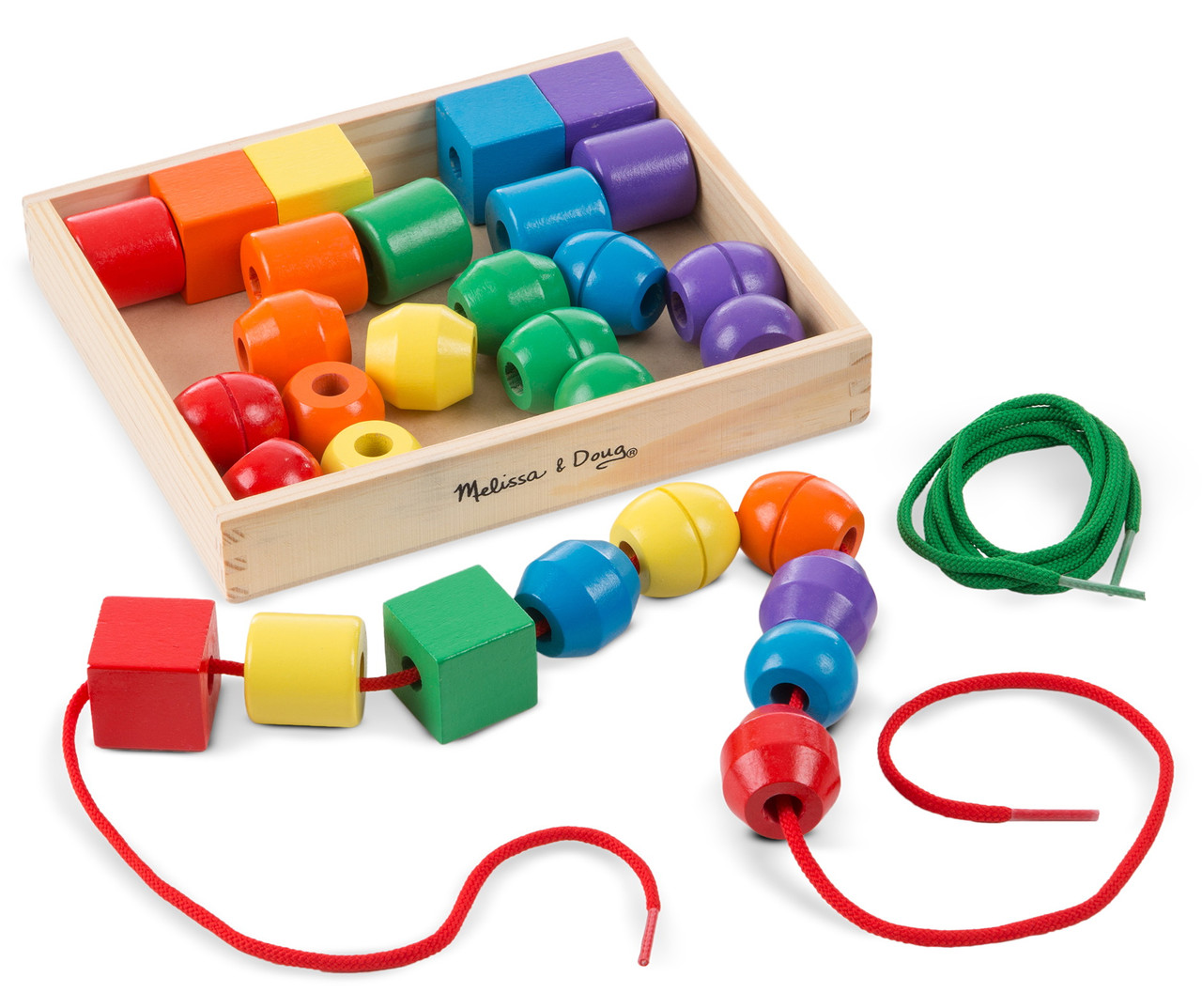 Набір для рахунку і сортування Кольорові намистини від Melissa & Doug, фото 1