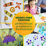 Набір для творчості пальчикові фарби що миються (6 шт) від Crayola, фото 4