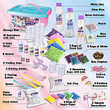 Набір для творчості слайми з єдинорогами (60 компонентів), фото 2