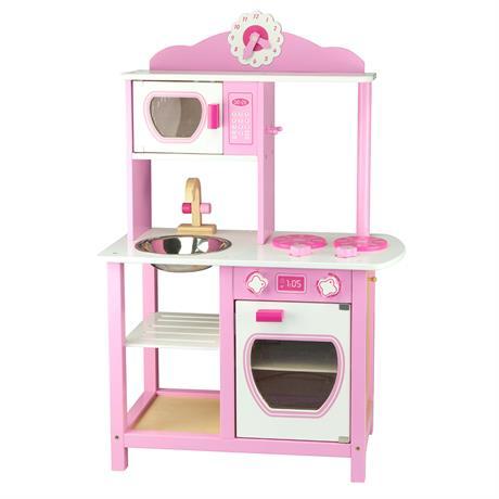 Розвиваючий набір Кухня біло-рожева від Viga Toys