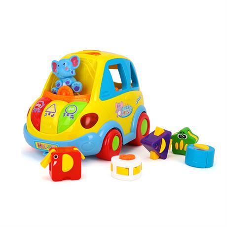 Розвиваюча іграшка сортер Автобус від Hola Toys