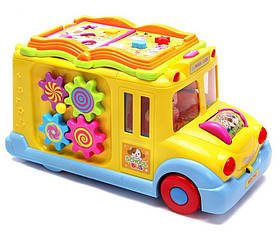 Розвиваюча сенсорна іграшка Автобус від Hola Toys