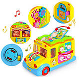 Розвиваюча сенсорна іграшка Автобус від Hola Toys, фото 3