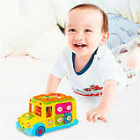 Розвиваюча сенсорна іграшка Автобус від Hola Toys, фото 7