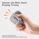 Розвиваючий набір М'які кубики (10 шт), фото 5