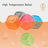 Розвиваючий набір М'які кубики (10 шт), фото 8