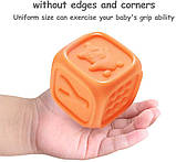 Розвиваючий набір М'які кубики (10 шт), фото 3