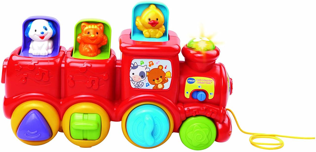 Розвиваючий музичний Потяг з тваринами від VTech