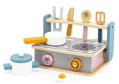 Розвиваючий набір Плитка з грилем PolarB (12 деталей) від Viga Toys
