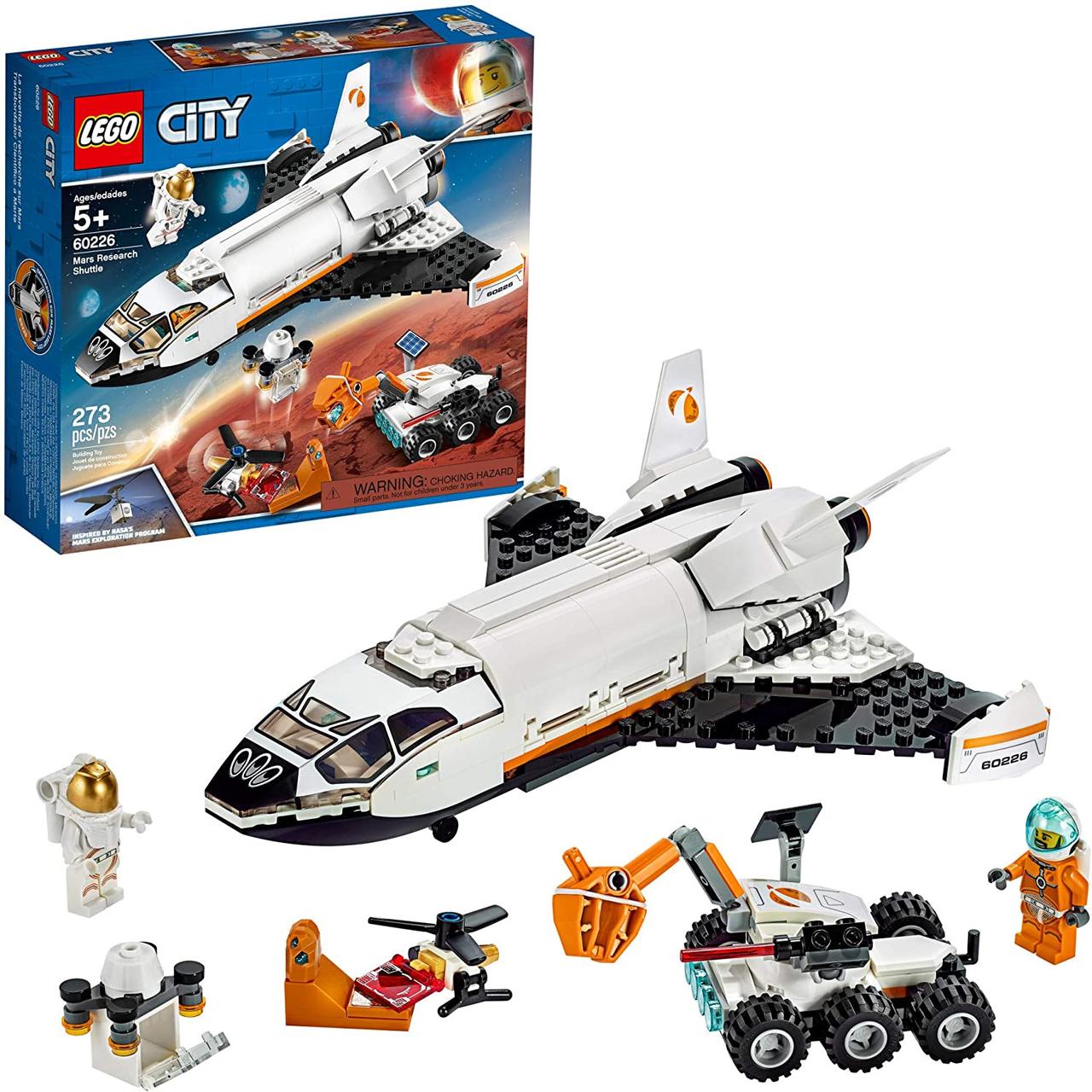 Будівельний STEM набір Лего Космічний шатл (273 шт) від LEGO