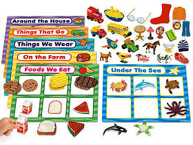 Навчальний тактильний набір 3D лото (42 предмета) від Lakeshore