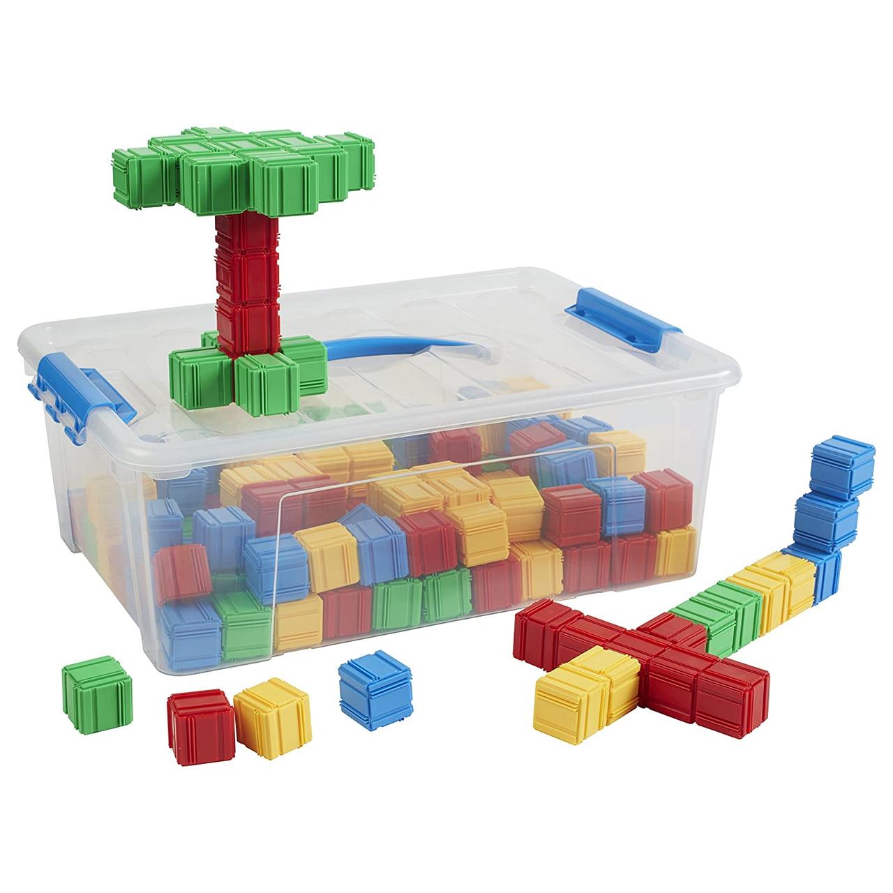 Сенсорний конструктор Кубики (160 шт) від ECR4Kids