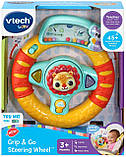 Розвиваюча інтерактивна іграшка Руль з левеням від VTech, фото 2