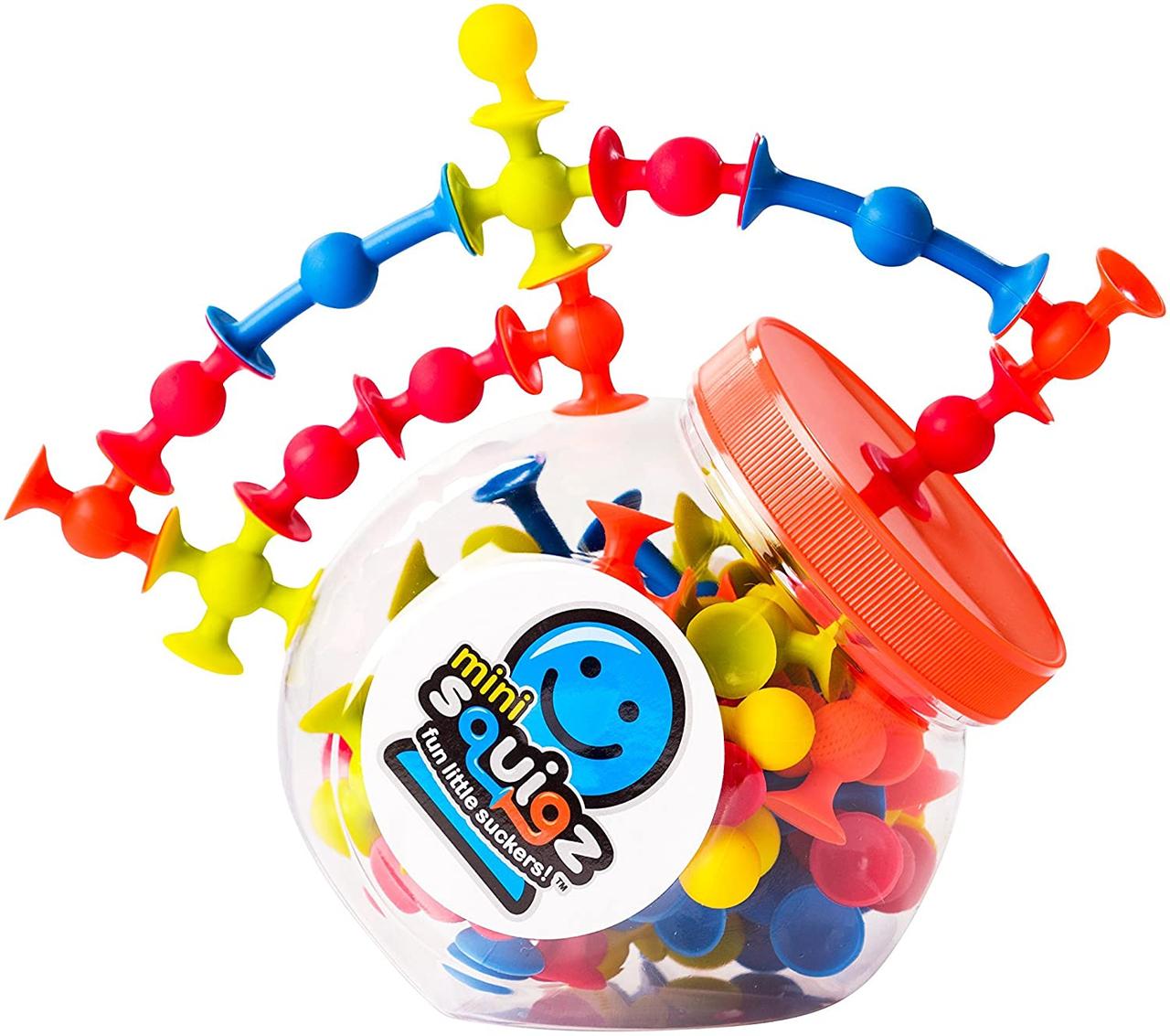 Розвиваючий конструктор на присосках Сквігз міні набір від Fat Brain Toys