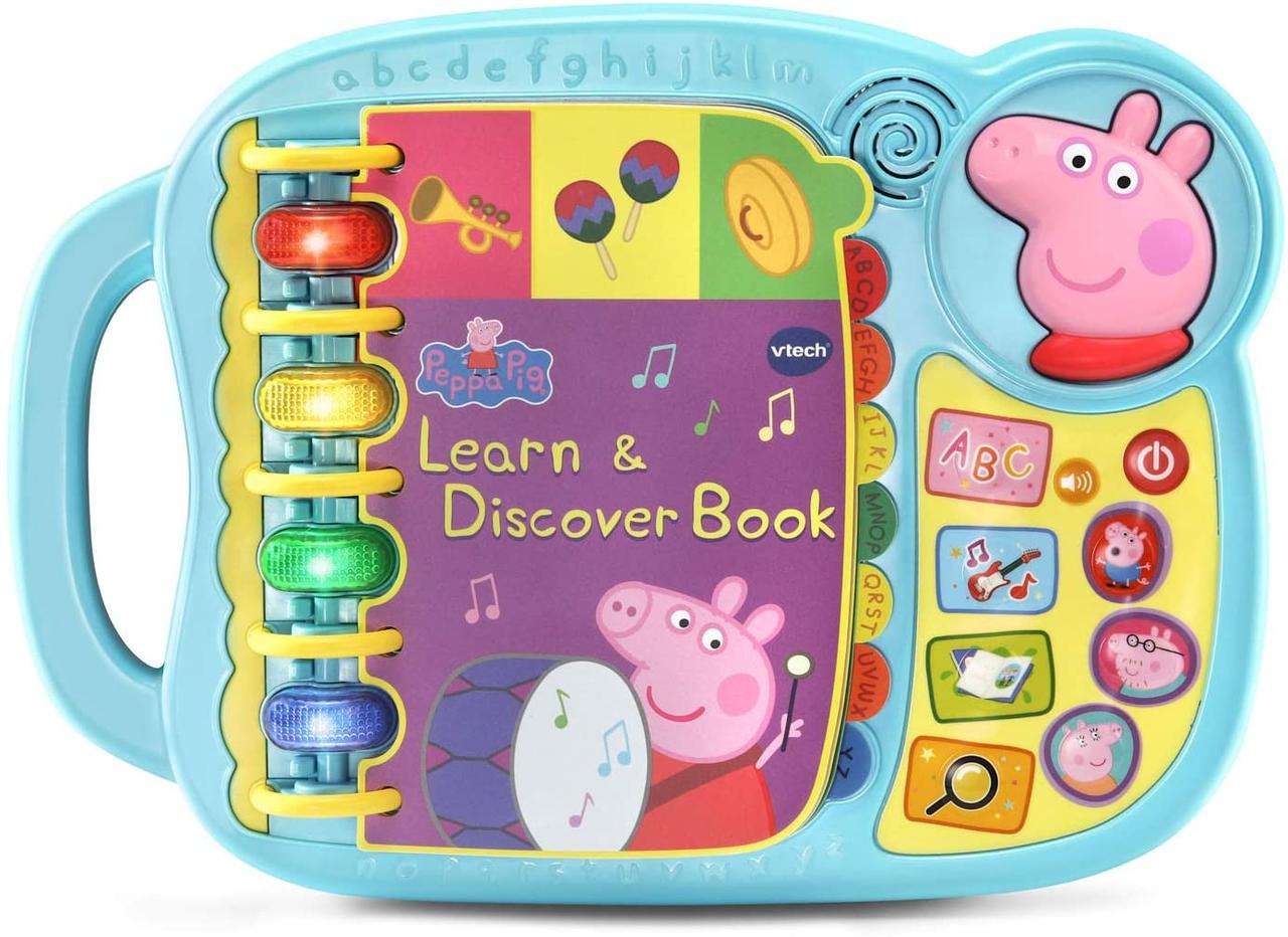 Розвиваюча інтерактивна музична книга Свинка Пеппа від VTech