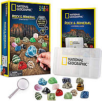 Научный развивающий STEM набор для детей Камни и минералы (15 камней) от NATIONAL GEOGRAPHIC