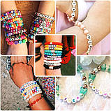 Набір для творчості Намистини з буквами (1500 шт) від Obetty, фото 2