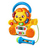 Розвиваюча музична іграшка караоке Левеня від VTech, фото 4