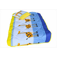 Детское закрытое силиконовое одеяло 110x140 с подушкой 50х50 54801