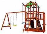 Дитячий ігровий комплекс Babyland-5 з гойдалками, фото 6