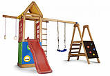 Дитячий ігровий комплекс Babyland-24 з міні скалодром, фото 3