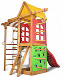 Дитячий ігровий комплекс Babyland-22 будиночок з гіркою, фото 4