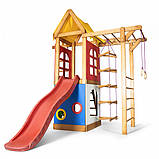 Дитячий ігровий комплекс Babyland-22 будиночок з гіркою, фото 6
