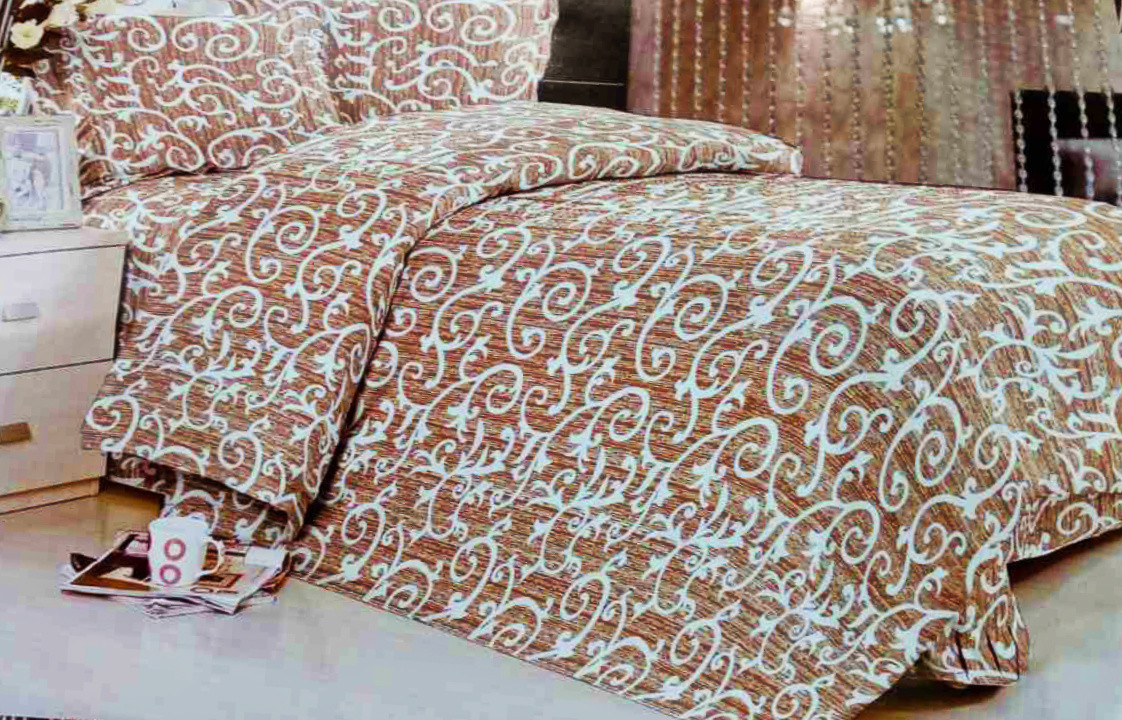 Комплект постельного белья от украинского производителя Polycotton Полуторный 90950 - фото 1 - id-p575110738