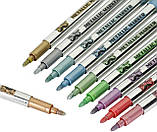 Набір для творчості Маркери металік (10 шт) від Mr. Pen, фото 8