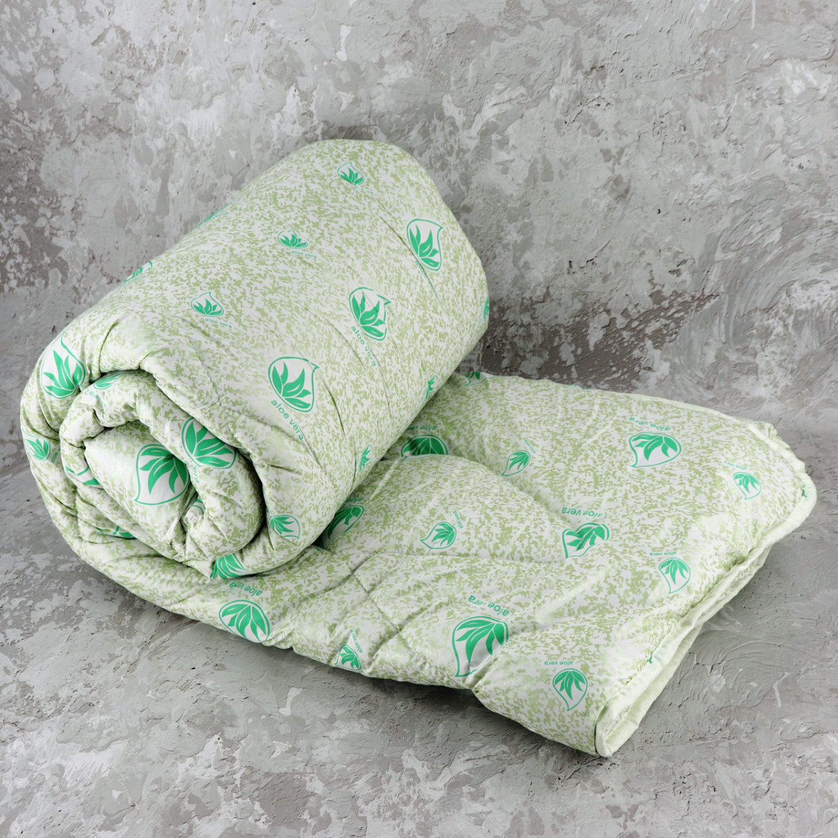 Ковдра закрита холлофайбер ALOE VERA (Мікрофібра) Полуторна 145х210 55067 3903535