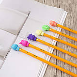 Набір стірательних гумок ластиков Тварини (60 шт) від Mr. Pen, фото 3